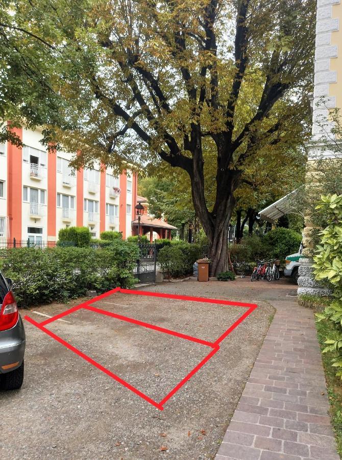 5-Zimmer-Appartement In Historischer Privatvilla, Meran Zentrum, Kostenloser Parkplatz Экстерьер фото