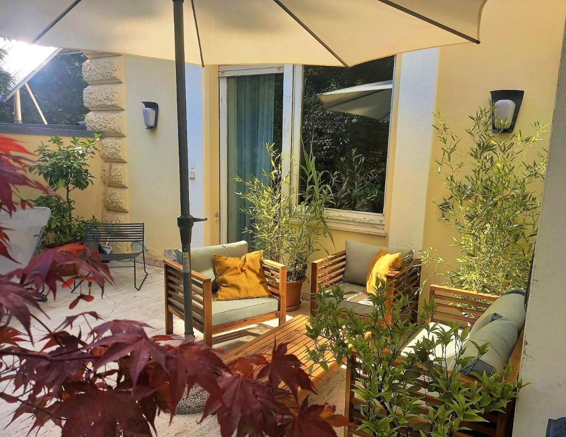5-Zimmer-Appartement In Historischer Privatvilla, Meran Zentrum, Kostenloser Parkplatz Экстерьер фото