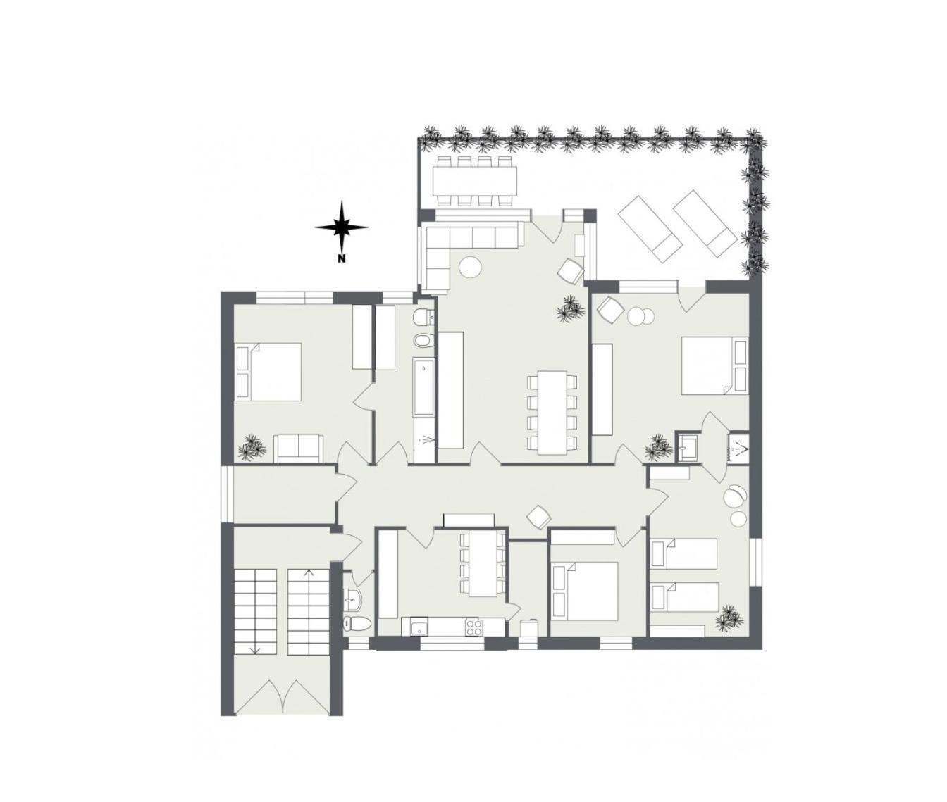 5-Zimmer-Appartement In Historischer Privatvilla, Meran Zentrum, Kostenloser Parkplatz Экстерьер фото